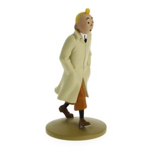 Tintin Figurine Resine  42190 Tintin en Trench