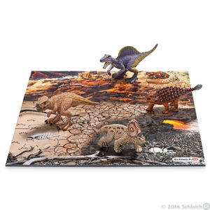 Schleich Dinosaurs 42212 Puzzle & Mini Dinosaurier Set1
