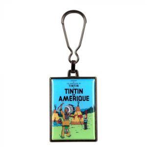 Tintin Metal keyring 42521 Album Amerique