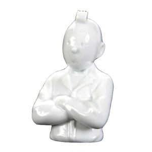 Tintin Sculpture Buste 44203 TINTIN BRAS CROISÉS BRILLANT