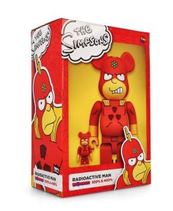 Medicom Toy BE@RBRICK The Simpsons Radioactive Man Bears 400% + 100%