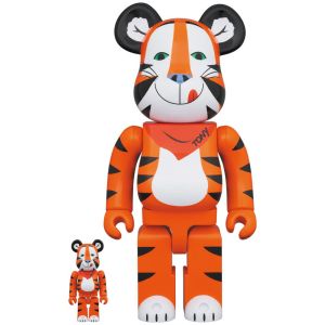 Medicom Toy BE@RBRICK Kelloggs Tony The Tiger Vintage Bears 400% + 100%