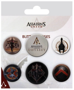 GB Eye Mix Pins Spille Button Badges Assassin's Creed