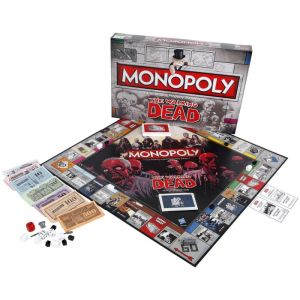 Hasbro Monopoly The Walking Dead Survival Edition in Inglese