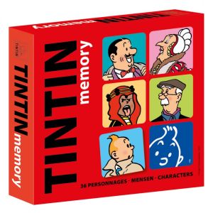 Tintin Game 51072 Memory game Theme The characters of the Tintin Albums