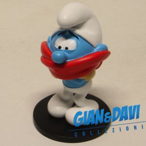 The Smurfs Blue Resin Puppy - 700113 Chilly Smurf
