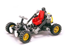 Lego Technic 8207 Kart Roadster A1988 Scatola ROVINATA