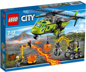 Lego City 60123 Elicottero dei rifornimenti Vulcano A2016