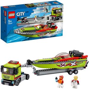 Lego City 60254 Trasportatore di Motoscafi A2020