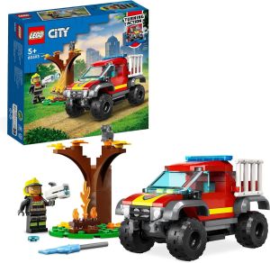 Lego City 60393 Soccorso sul Fuoristrada dei Pompieri A2023