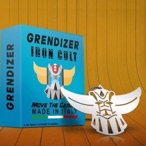 Iron Cult Collane Grendizer - Ciondolo in Metallo Testa di Goldrake