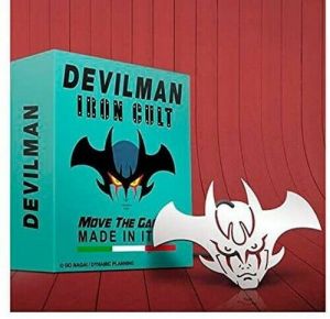 Iron Cult Collane Devilman - Ciondolo in Metallo Testa di Devilman