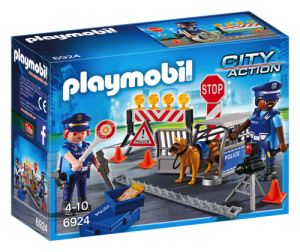Playmobil 6924 Posto di blocco della polizia