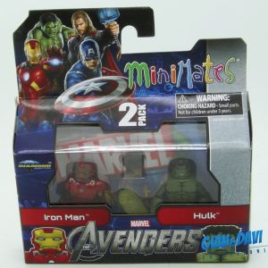 Diamond Toys Minimates Marvel The Avengers Iron Man Hulk