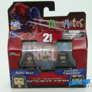Diamond Toys Minimates Marvel Spider-Man Aunt May Lizard Trooper