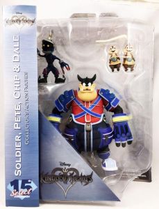Diamond Select Toys - Disney Kingdom Hearts - S2 Soldier, Pete, Chip & Dale