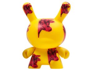 Kidrobot Vinyl Mini Figure - Dunny Andy Warhol 2 - Cow 1/24