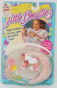 Multi Toys Corp. 1988 Little Beautyes High Fashion Horse No. 8105 Wedding Belle 