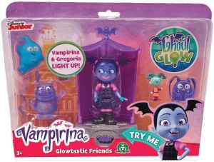 Giochi Preziosi Disney Junior Vampirina Glowtastic Friends SENZA BATTERIE