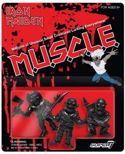 M.U.S.C.L.E. Iron Maiden Figures 3-Pack Black