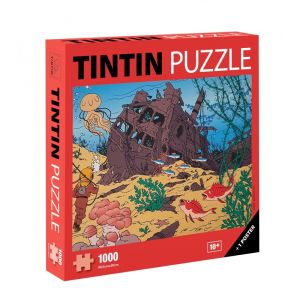 Tintin Puzzle 81532 Licorne with Poster 1000 pieces