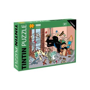 Tintin Puzzle 81555 Drum Door Fail 1000 pieces + Poster