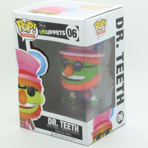 Funko Pop Muppets 06 Disney The Muppets 2625 Dr. Teeth BOX DA VISIONARE C