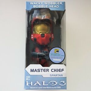 Funko Wacky Wobbler Bobble-Heads Halo 3 Master Chief Spartan 8422 SDCC2008