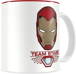Sd Toys Merchandising Mug Tazza Marvel Civil War Captain America Team Stark