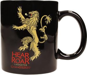 Sd Toys Merchandising Mug Tazza GOT Game of Thrones Hera me Roar Lannister Black