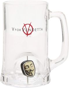 Sd Toys Merchandising Crystal Stein V for Vendetta Rotating Logo