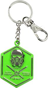 Sd Toys Merchandising Key Rings Portachiavi Metallo Star Wars Death Trooper Green