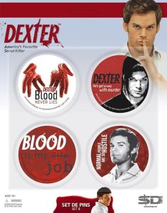 Sd Toys Merchandising Pins Dexter Set B