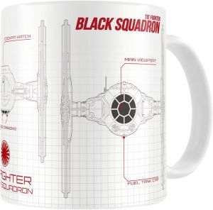 Sd Toys Merchandising Mug Tazza Disney Star Wars Black Squadron