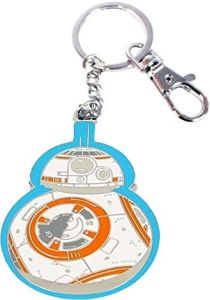 Sd Toys Merchandising Key Rings Portachiavi Metallo Star Wars BB-8 Blue Edge