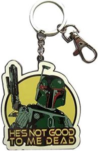 Sd Toys Merchandising Key Rings Portachiavi Metallo Star Wars Boba Fett Snap
