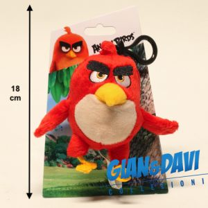 Rovio - Plush Angry Birds 2016 - Backpack Clip Red Rosso