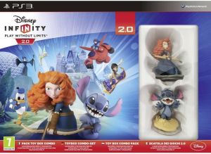 Play Station 3 PS3 Network Disney Infinity Play without limits 2.0 Toy Box Combo