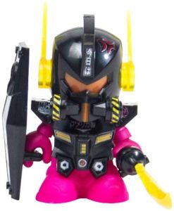 Kidrobot Bot Mini Dam Gun Gundam 3" Black