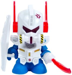 Kidrobot Bot Mini Dam Gun Gundam 3" White