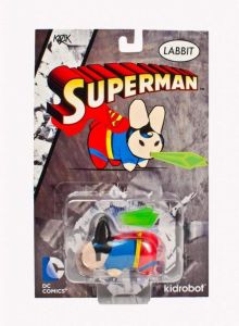 Kidrobot Vinyl - 2.5" Labbit DC Comics Blister Superman