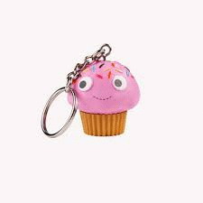 Kidrobot Vinyl - Yummy World Keychain Pink Cupcake
