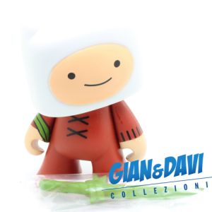 Kidrobot 3" Mini Series Adventure Time - Finn with grass sword 1/20