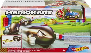 Hot Wheels Mattel Mario Kart Pullet Bill Play Set GKY54