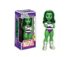 Funko Rock Candy Marvel 12671 She-Hulk Glow in the Dark