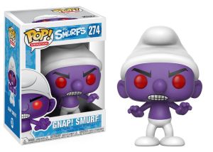 Funko Pop Animation 274 The Smurfs 20140 Gnap! Smurf Purple Exclusive