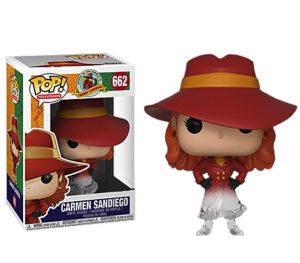 Funko Pop Television 662 Carmen Sandiego 32452 Carmen Sandiego Fade