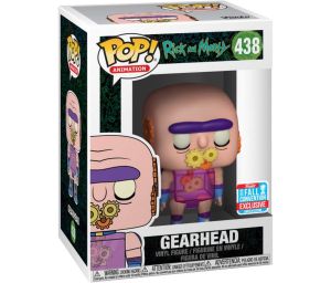 Funko Pop Animation 438 Rick and Morty 34840 Gearhead NYCC2018