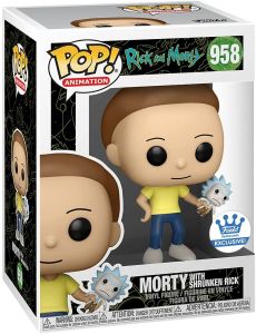 Funko Pop Animation 958 Rick & Morty 55874 Morty with Shrunken rick