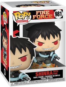 Funko Pop Animation 981 Fire Force 56159 Shinra With Fire